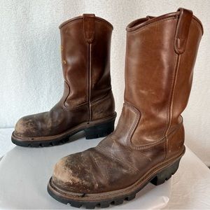 Halls 12” Pull On Waterproof Composite Toe Wellington Boot 620W men’s size 8EE